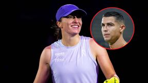 Szalone sceny w Rijadzie. Mecz Świątek nie miał szans z Ronaldo
