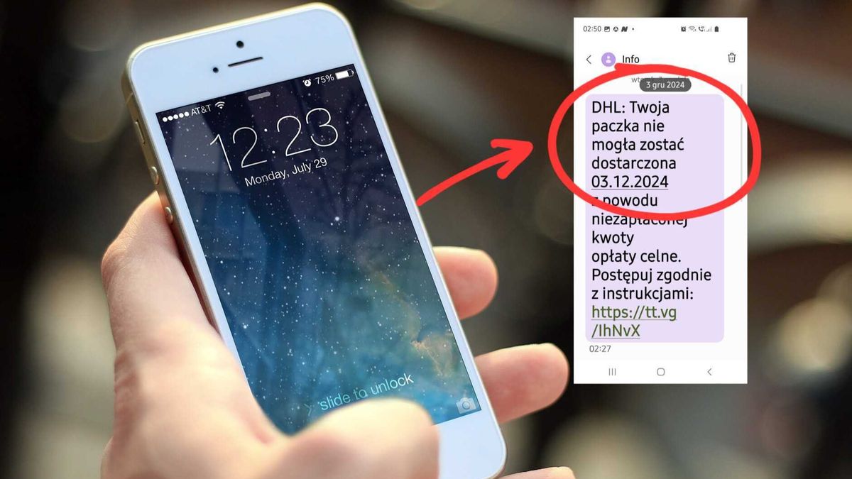 Czytelnik dostał fałszywy SMS