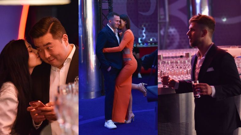 Celebryci za kulisami premiery filmu "Szczęścia chodzą parami"