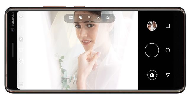 Nokia 7 Plus - tryb selfie w Nokia Camera