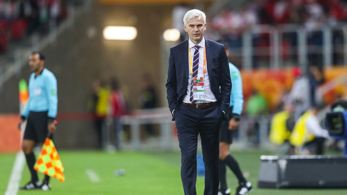 Newspix / LUKASZ GROCHALA/CYFRASPORT / Na zdjęciu: trener Jacek Magiera