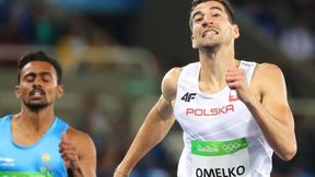 Lekkoatletyka, 400 m (eliminacje): bieg Rafała Omelki