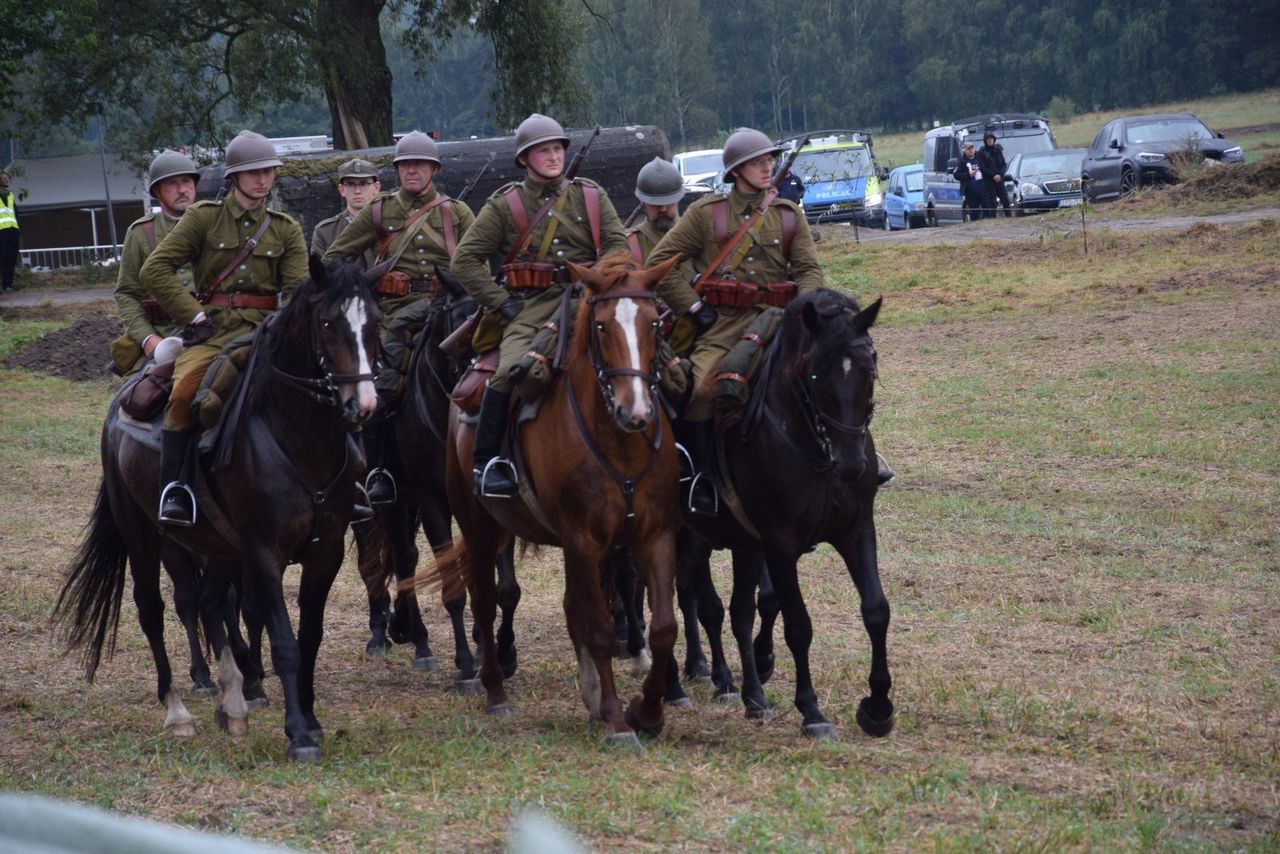 Beleń: Inscenizacja koło Zduńskiej Woli. Walki obronne z września 1939 r.