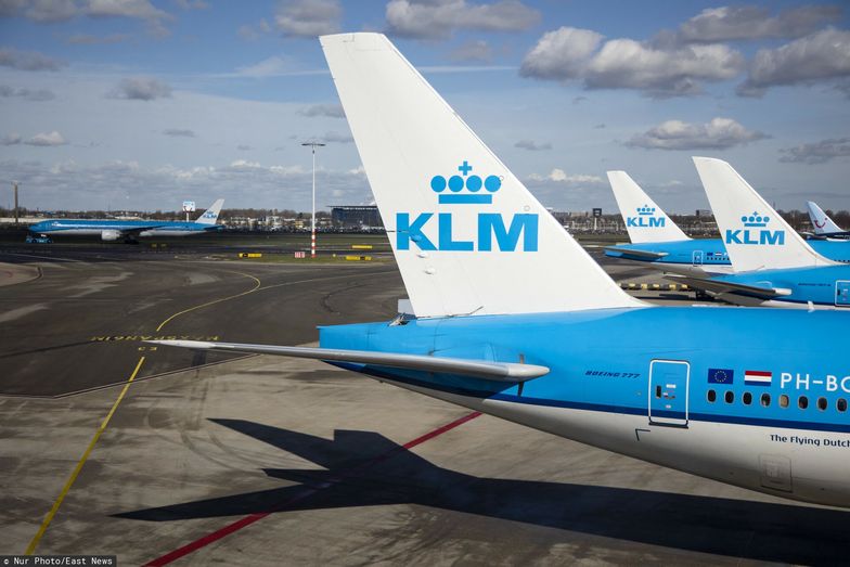Linie lotnicze KLM zawieszają loty nad Iranem i Izraelem