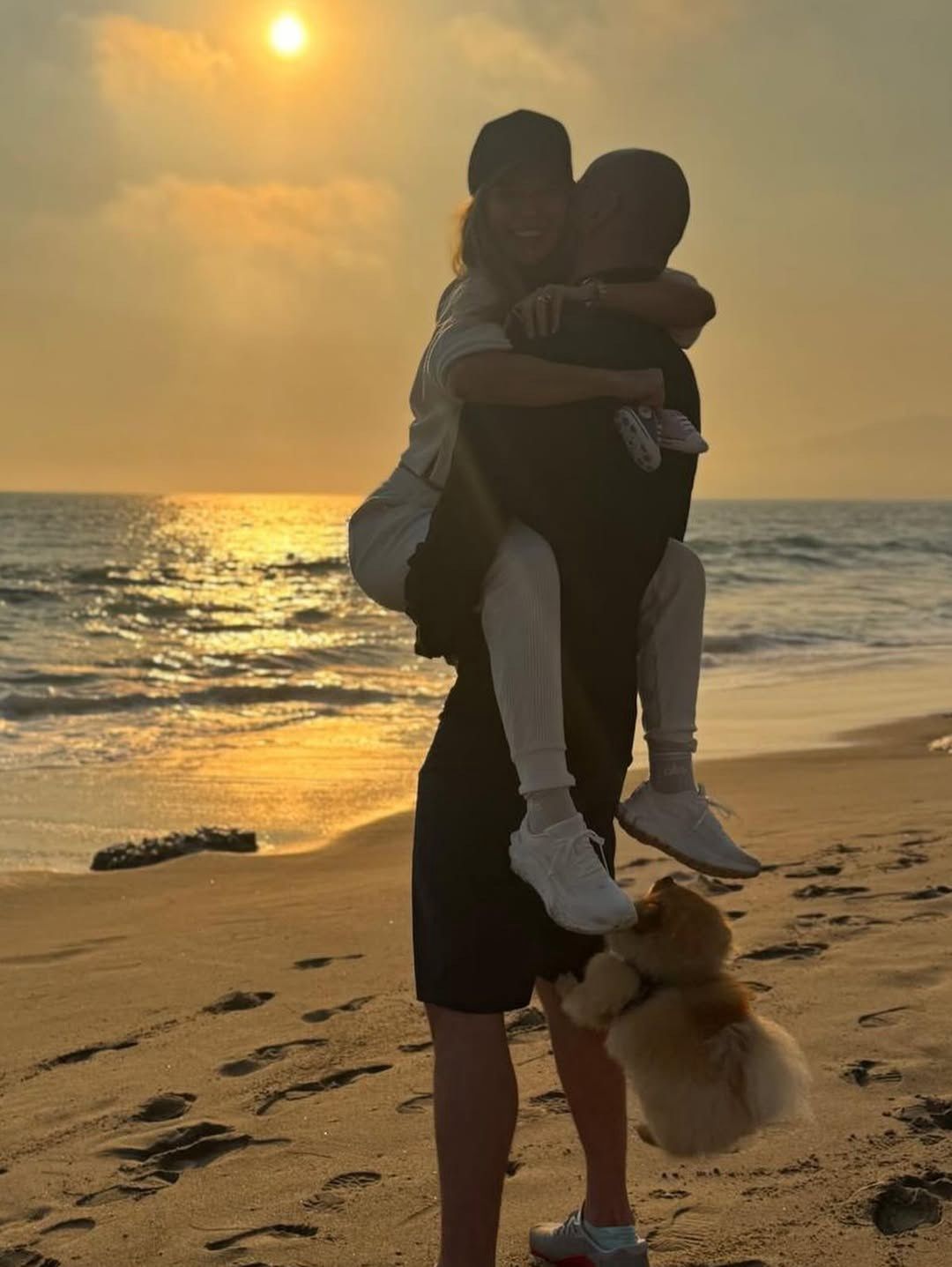 Marcin Gortat z żoną Żanetą