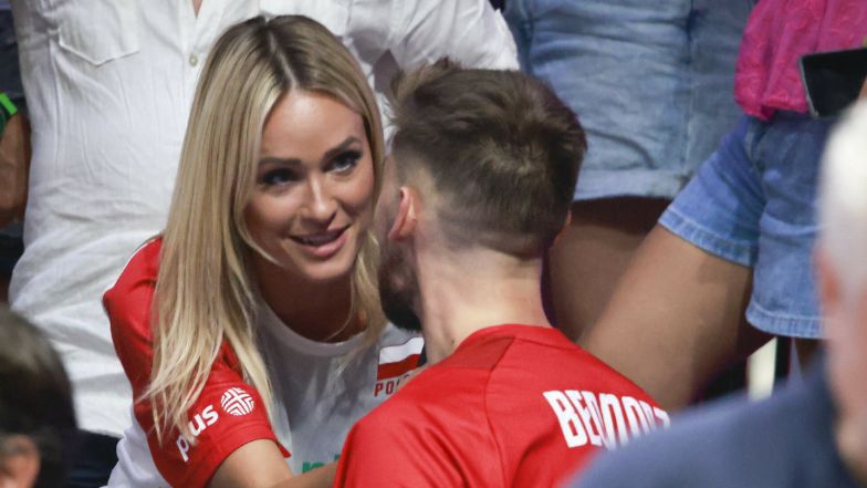 Bartosz Bednorz z byłą partnerką 