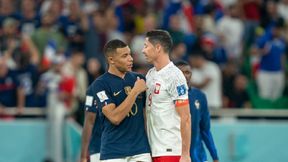 Kylian Mbappe dopadł Lewandowskiego