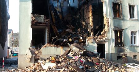 Wybuch gazu w kamienicy w Słupsku. Trzy osoby w szpitalu