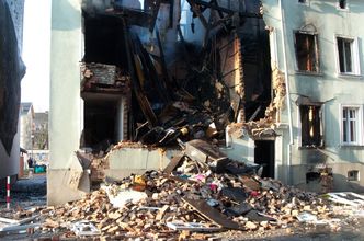 Wybuch gazu w kamienicy w Słupsku. Trzy osoby w szpitalu