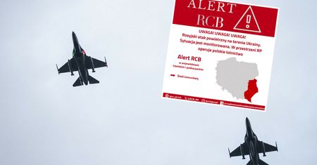 Rosja atakuje Ukrainę. Pilny alert RCB dla dwóch regionów