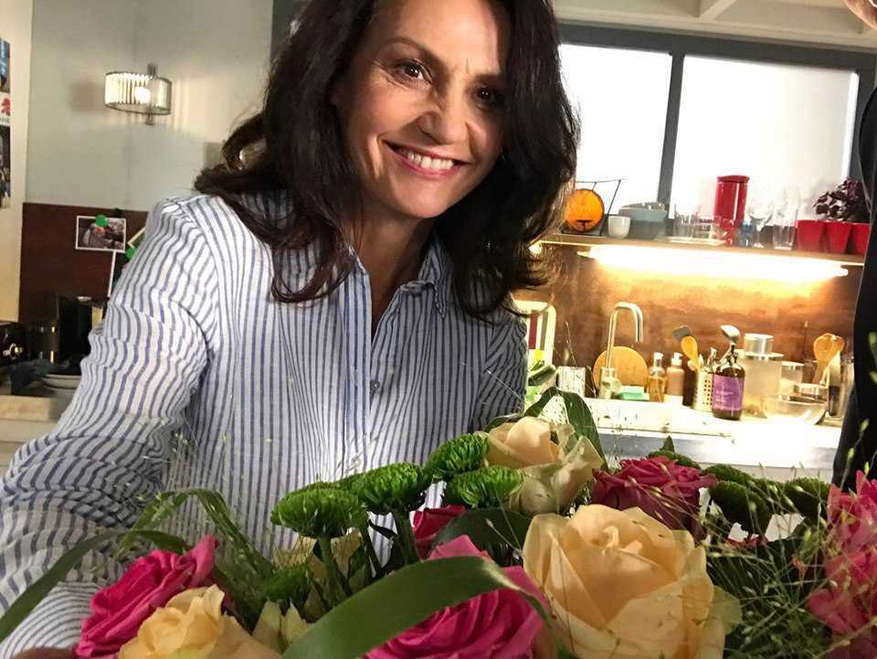 Aleksandra Pieczyńska na planie "M jak miłość"