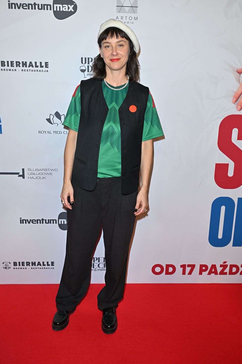 Marta Malikowska na premierze filmu "Seks dla opornych"