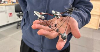 Nowatorski dron "Phantom Twist". Prawie go nie widać, gdy pracuje