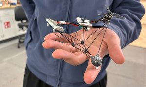 Nowatorski dron "Phantom Twist". Prawie go nie widać, gdy pracuje