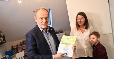 7-latek napisał do premiera. Donald Tusk odwiedził jego dom