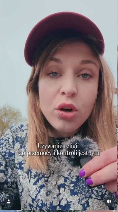 Julia Kamińska o religii 
