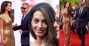 George Clooney i SKĄPANA W ZŁOCIE Amal kradną show na gali u króla Karola. Para idealna? (ZDJĘCIA)
