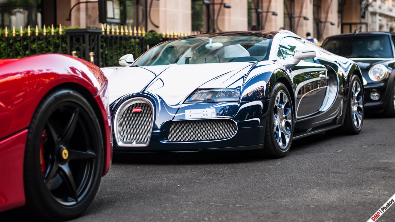 Bugatti Veyron Grand Sport L'or Blanc Pełna rozdzielczość