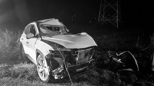 Tragiczny wypadek na drodze powiatowej. Nie żyje 18-letni mężczyzna