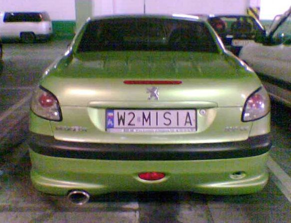 Najciekawsze tablice rejestracyjne z Polski [galeria] 28