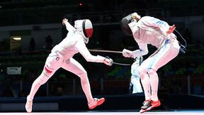 Rio 2016: porażka Hanny Łyczbińskiej z aktualną mistrzynią olimpijską w 1/8 finału turnieju florecistek (galeria)