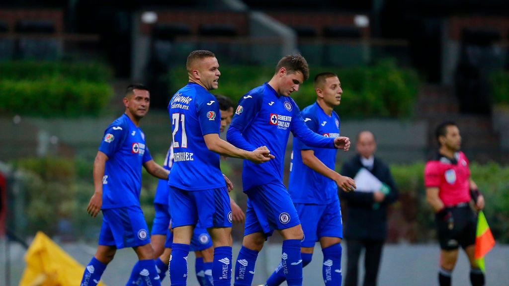 Getty Images / Mauricio Salas/Jam Media / Na zdjęciu: piłkarze Cruz Azul