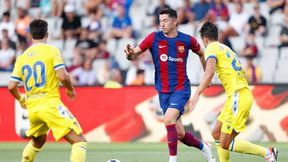 Niespodziewany gość na meczu Barcelony. Lewandowski dobrze go zna