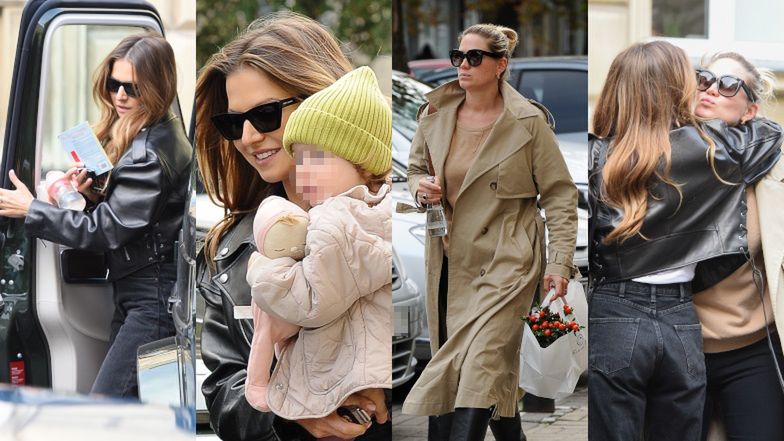 Anna Lewandowska odbiera Laurę z celebryckiej knajpy