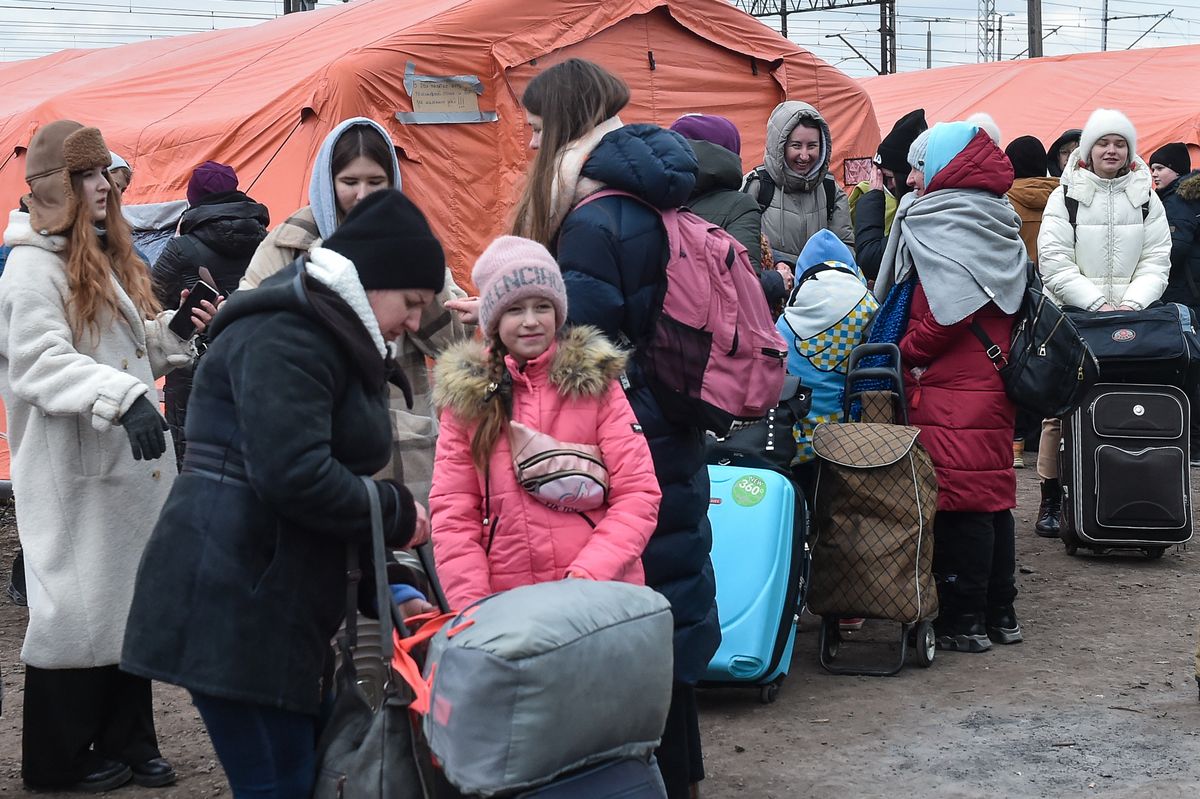 Uchodźcy z Ukrainy w Medyce 