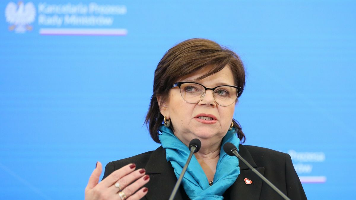 Minister zrowia Izabela Leszczyna