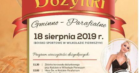Dożynki Gminy Wilkołaz 2019. Wystąpią m.in. Extra Mocni, Mejk oraz Effect