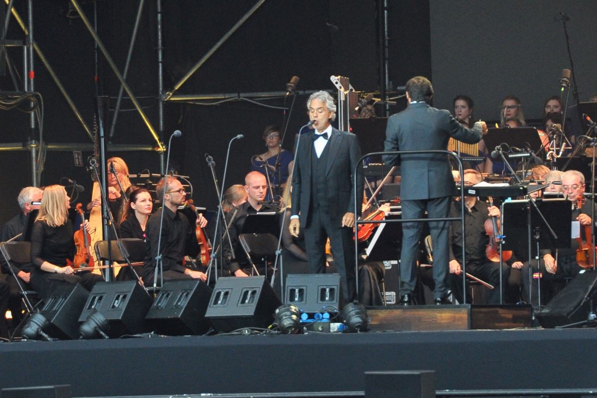 Andrea Bocelli zaśpiewa na PGE Narodowym w Warszawie!