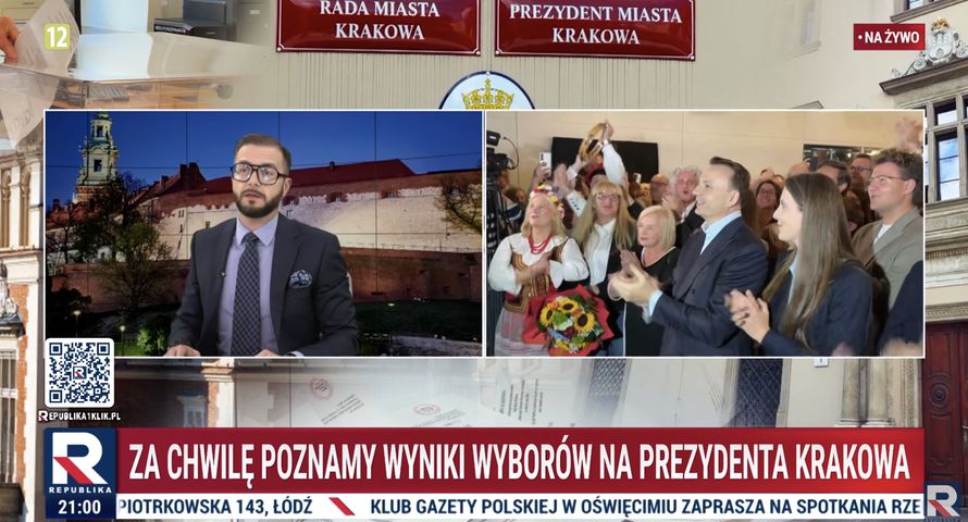 Oglądalność wieczorów wyborczych. Republika i TVN24 mają powody do zadowolenia