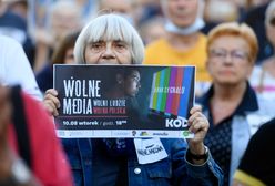 Wrocław. Protest przeciwko lex-TVN. "Bronimy wolnych mediów"