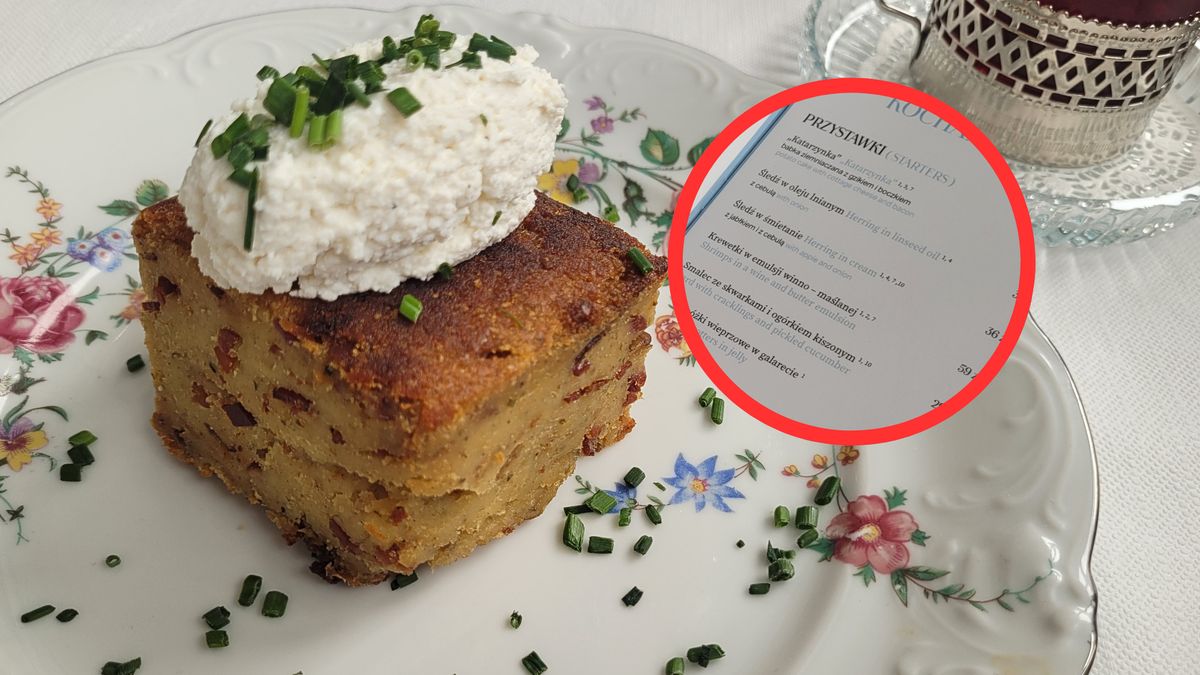 Babka, kompot i zaskoczenie na koniec - menu w restauracji Babka