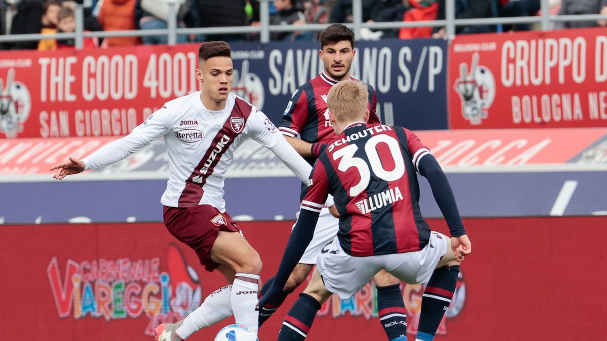 PAP/EPA / Na zdjęciu: mecz Bologna FC - Torino FC