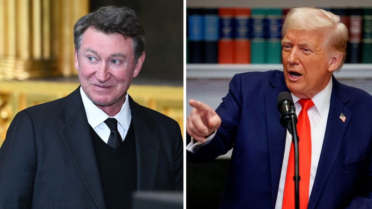 Getty Images / Saul Loeb-Pool/Andrew Harnik / Na zdjęciu: Wayne Gretzky i Donald Trump