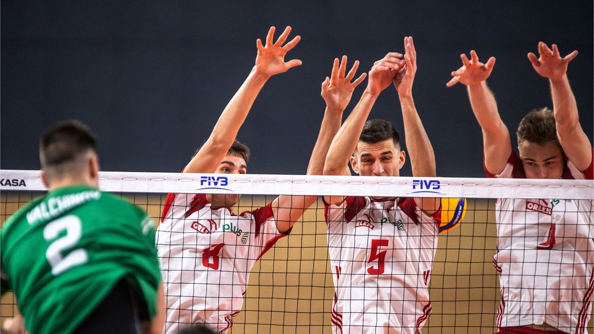Materiały prasowe / FIVB / Na zdjęciu: siatkarze reprezentacji Polski U21