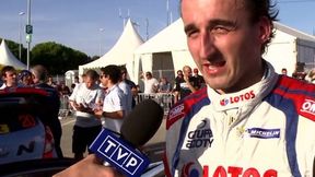 Kubica: Tym razem nie chciałem ryzykować