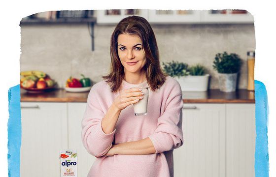 Agnieszka Radwańska promuje mleko roślinne Alpro