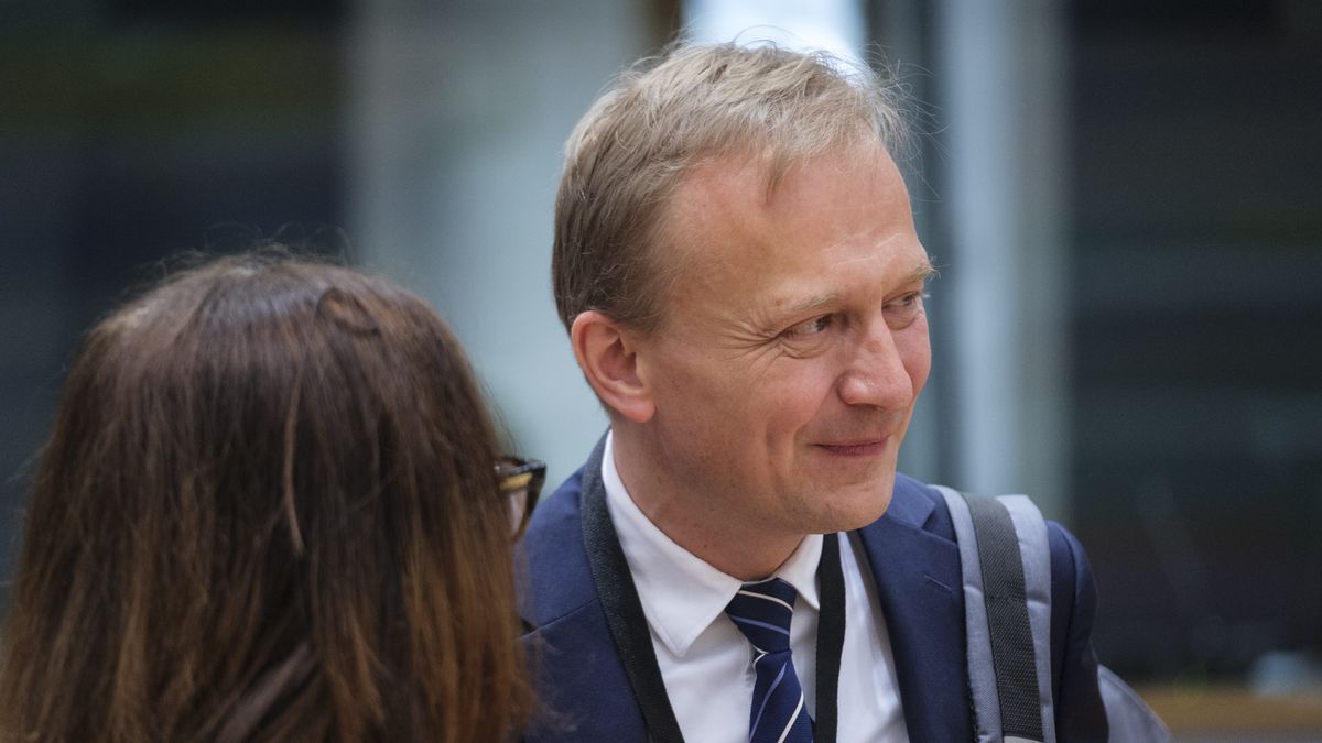 BRUSSELS, BELGIUM - JULY 16: Acting Permanent Representative of Poland to the EU Piotr Serafin attends an EU EcoFin Ministers Council in the Europa building on July 16, 2024 in Brussels, Belgium. Today, the Hungarian presidency will present its priorities and work programme in the field of economic and financial affairs. The Council will discuss the existence of an excessive deficit in seven member states: Belgium, France, Italy, Hungary, Malta, Poland and Slovakia. It will also discuss the fact that Romania, which is under an excessive deficit procedure since 2020, has not taken effective action to remedy this situation. The European Commission and the European Central Bank will present convergence reports followed by an exchange of views by ministers. The Convergence Reports examine whether member states outside the euro area satisfy the necessary conditions to adopt the single currency. (Photo by Thierry Monasse/Getty Images)