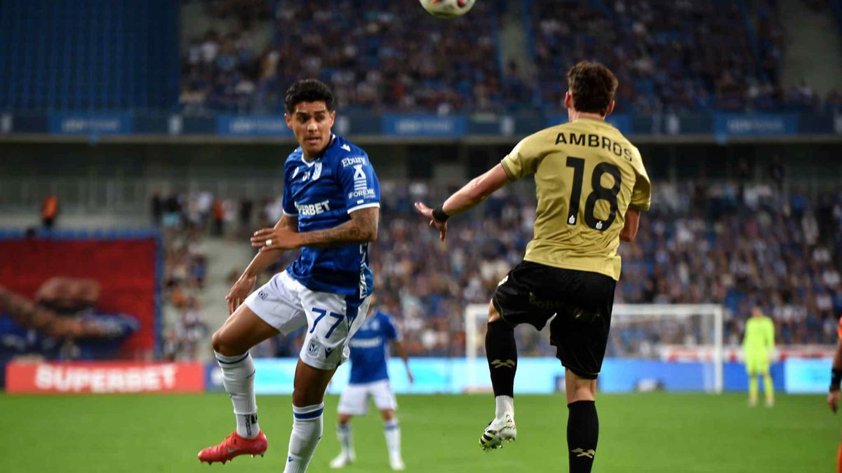 WP SportoweFakty / Michał Jankowski / Lukas Ambros w meczu z Lechem