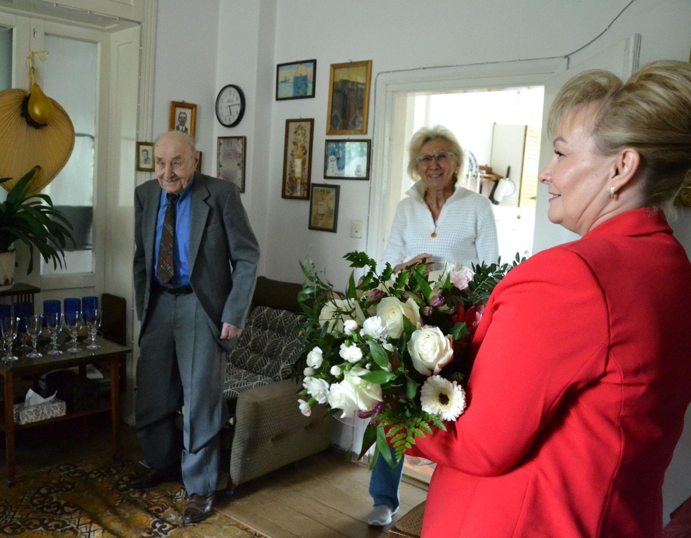 101 urodziny Feliksa Smyka w Skępem