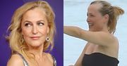 Gillian Anderson wypoczywa w Tulum z trójką dzieci. 56-latka zachwyca figurą w bikini