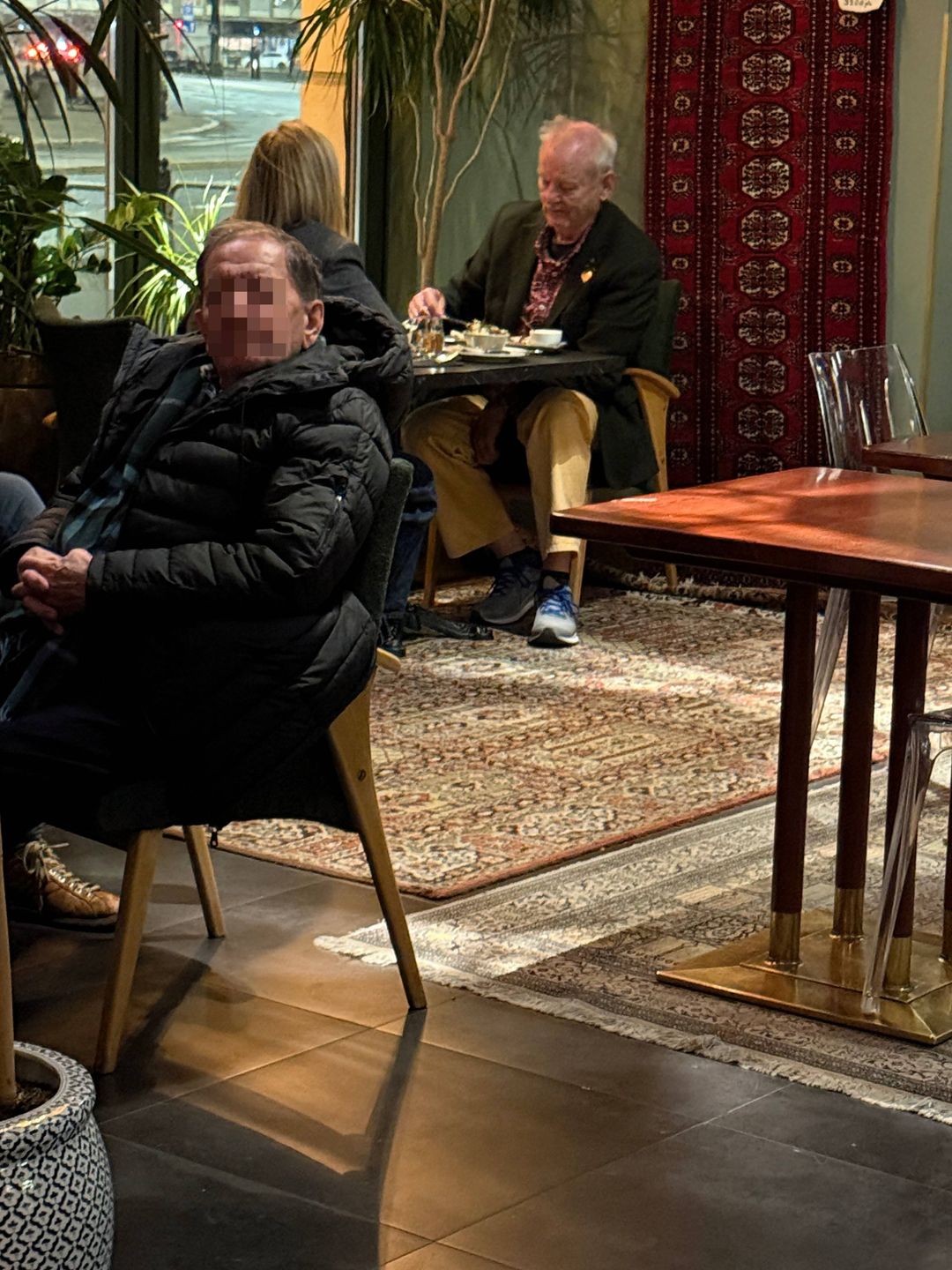 Bill Murray na obiedzie w warszawskiej restauracji