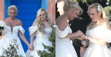 Rebel Wilson i Ramona Agruma WZIĘŁY ŚLUB! Panny młode zachwyciły sukniami