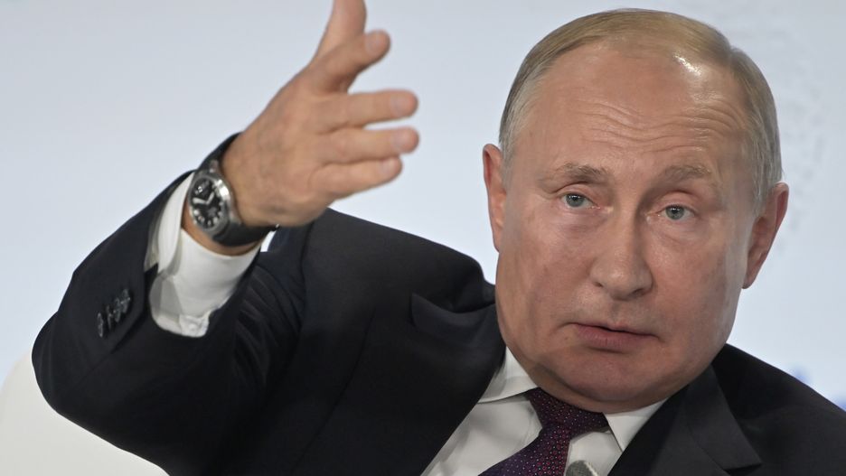 Władimir Putin, prezydent Rosji.
