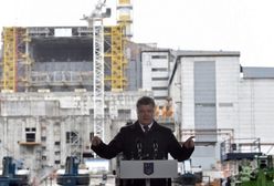 Czarnobyl z nową osłoną reaktora elektrowni atomowej