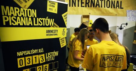 Maraton Pisania Listów Amnesty International. To już 16 taka akcja