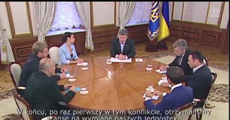 Poroszenko i szef bezpieczeństwa komentują postępy w zawieszeniu broni